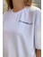 Dog Lovers Club Bisiklet Yaka Pamuk Rahat Kalıp Kısa Kollu Basic Beyaz T-Shirt 3