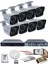 8 Kameralı Güvenlik Kamerası Seti - 5mp Sony Seculensli 1080P Full Hd Ahd, 8 Ultra Warm Led, Gece Renkli Görüşlü, Plastik Kasa 1