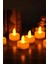 24 Adet Sarı Işıklı LED Mum El Mumu Tealight Piller Dahil Kullanıma Hazır 5