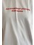 Relationship Status Bisiklet Yaka Pamuk Rahat Kalıp Kısa Kollu Basic Beyaz T-Shirt 2