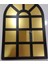 Tekno Trust Modern Dekoratif Pencere Ayna Pleksi Aynalı Kullanıma Hazır 60X40 cm Siyah Mdf Çerçeveli 1 Parça 2