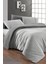 Medulas Açık Gri %50 Pamuk %50 Modal Çift Kişilik 160*200 cm Fitted Çarşaf 1