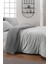 Medulas Açık Gri %50 Pamuk %50 Modal Çift Kişilik 160*200 cm Fitted Çarşaf 3