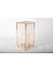Seta Regina Mumluk Dikdörtgen Kafes Gold Büyük 30X14.5 cm 2