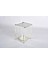 Seta Regina Mumluk Dikdörtgen Kafes Sılver Orta 25X14.5 cm 2