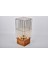 Seta Regina Mumluk Ahşap Ayaklı Kafes Küçük Gold 37*16 cm 2