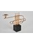 Seta Regina Şamdan Trumpet Yatay Gold 10X33X43 cm 2