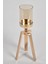 Seta Regina Şamdan 3 Ayaklı Gold Büyük 19X50 cm 1
