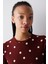 Dotted Termal Kahverengi Pantolon Pijama Takımı 3