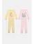 Kız Çocuk Volleybunny 2li Çok Renkli Pijama Takımı 1
