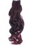 Kanekalon Fiber Sentetik Dalgalı 8 Parça Saç Çıt Çıt / Koyu Kızıl / (LISINYA175) 1