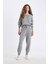 Coool Regular Fit Polo Yaka Düğmeli Basic Düz Triko Kazak C9223AX24WN 2