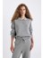 Coool Regular Fit Polo Yaka Düğmeli Basic Düz Triko Kazak C9223AX24WN 4