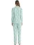 Kadın Mint Boydan Patlı Pijama Takımı 4