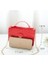 Moda Timsah Deseni Küçük Kare Çanta Bayanlar Omuz Çantaları Messenger Cep Telefon Çantası Kese Ana Femme Kadınlar Için (Mor) (Yurt Dışından) 2