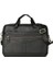 15.6 "erkekler Deri Iş Tote Çantası, Büyük Kapasiteli Deri Crossbody Çanta, Açık Seyahat Omuz Çantası (Siyah) (Yurt Dışından) 1