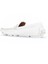 Beyaz Flotter Deri Erkek Loafer 21MA02 4