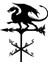 Weather Vane Açık Çiftlik Ahır Sahne 20ınch Ejderha (Yurt Dışından) 1
