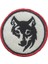 Ütü ile Yapışan Kurt Arma Yama Patch 6 cm 1