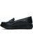 Kadın Siyah Deri Comfort Loafer 24WFD410218 2