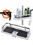 Siyah Stil Duş Başlığı Şampuan Banyo Organizatörü Için Ayarlanabilir Banyo Direği Caddy Duş Rafı Organizer (Yurt Dışından) 3