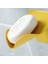 Sarı Stil Yaratıcı Banyo Sabun Tutucu, Sabun Saklama Kutusu, Duş Rafı, Sabun Kutusu, Güçlü ve Dikişsiz, Deliksiz (Yurt Dışından) 4