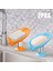Abs Gri x 1 Stil 2 Adet Yaprak Şekilli Sabun Kutu Banyo Yaratıcı Kendiliğinden Süzülen Duş Sabun Kabı Depolama Kutusu Ücretsiz Delme (Yurt Dışından) 4