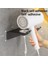Kendinden Yapışkanlı Stil Duvara Delmeden Alüminyum Banyo Rafı Organizer Saç Kurutma Makinesi Tutucu Siyah Askı Ev Temizlikçisi Banyo Aksesuarları (Yurt Dışından) 1