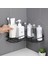 Ordu Yeşili Tarzı Banyo Mutfak Yumruk Köşe Çerçeve Duş Rafı Demir Şampuan Depolama Rafı Tutucu Emme Kupası Banyo Aksesuarları (Yurt Dışından) 2