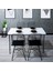 Ebru 120x60 Yemek Masa Sandalye Takımı 4 Kişilik Telli Sandalye Salon Balkon Cafe Takım 2