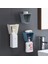 Gri Stil Banyo Depolama Malzemeleri Ev Lavabo Ücretsiz Delikli Duvara Asılı Şampuan Duş Jeli Askısı Banyo Rafı (Yurt Dışından) 5