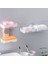 Haki Stili Banyo Emici Bardak Sabunluk Plastik Tutucular Duvara Monte Çift Katmanlı Yaratıcı Süzgeçli Sabun Saklama Çift Sabun Rafı (Yurt Dışından) 2