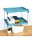 Siyah Stil 31X20.5X18 cm 1 Adet Mutfak Dolabı Raf Raflar Genişletilebilir Yığılabilir Mutfak Masaüstü Depolama Banyo Depolama Rafı Duş Rafı Alan Tasarrufu (Yurt Dışından) 5