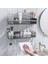 Açık Sarı Stil Matkap Gerektirmeyen Banyo Rafı Makyaj Organizer Duvara Monte Banyo Organizer Kozmetik Şampuan Havlu Duş Depolama Süzgeç Rafı (Yurt Dışından) 2