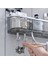 Açık Sarı Stil Matkap Gerektirmeyen Banyo Rafı Makyaj Organizer Duvara Monte Banyo Organizer Kozmetik Şampuan Havlu Duş Depolama Süzgeç Rafı (Yurt Dışından) 5