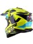 X-Cross X1 Helmet Neon Yellow Blue 4