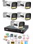 5 Kamera 1080P Görüntü Gece Renkli Full Hd 4xultra LED Gece Renkli Güvenlik Kamera Seti 500GB 1