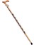 Ahşap Işlemeli Model Baston, Asa, Ağaç Baston - 90 cm - 2 Adet 2