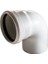 Pvc Kapalı Dirsek 87' 75MM 1