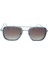 1040 01 53 Unisex Cat Eye Siyah Metal Güneş Gözlüğü 2