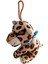 Sevimli Pelüş Mini Leopar Araç Dikiz Ayna Süsü & Araba Torpido Ön Arka Cam Aksesuar (15CM) 2