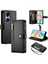 Oppo Oppo 8t 5g Kickstand Için Flip Case Çok Fonksiyonlu Kart Yuvaları Bilek (Yurt Dışından) 1