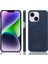 IPhone 14 Için Retro Durumda Artı Uyumluluk Retro Lychee Desen Anti (Yurt Dışından) 1