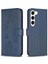 Samsung Galaxy S23 Artı 5g Çok Renkli Yonca Çiçek Pu Kart Için Flip Case (Yurt Dışından) 1
