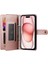 IPhone 15 Bilek Kayışı Kickstand Çok Fonksiyonlu Kart Yuvaları Için Flip Case (Yurt Dışından) 5