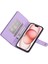 IPhone 15 Bilek Kayışı Kickstand Çok Fonksiyonlu Kart Yuvaları Için Flip Case (Yurt Dışından) 5
