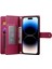 IPhone 14 Pro Bilek Kayışı Cüzdan Bölmesi Kart Yuvaları Için Flip Case (Yurt Dışından) 3