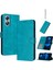 Kart Yuvası Kickstand Pu Saf Toka ile Oppo A17/A17K Için Flip Case (Yurt Dışından) 1