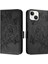 Kredi Kartı Yuvası Pu Deri ile IPhone 15 Manyetik Cüzdan Için Kılıf (Yurt Dışından) 1