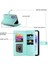 Samsung Galaxy Galaxy Cüzdan Bölmesi Çok Fonksiyonlu Kart Için Flip Case (Yurt Dışından) 3
